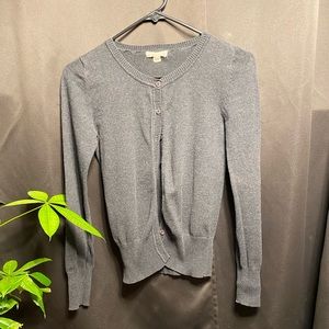 Gray cardigan , size small